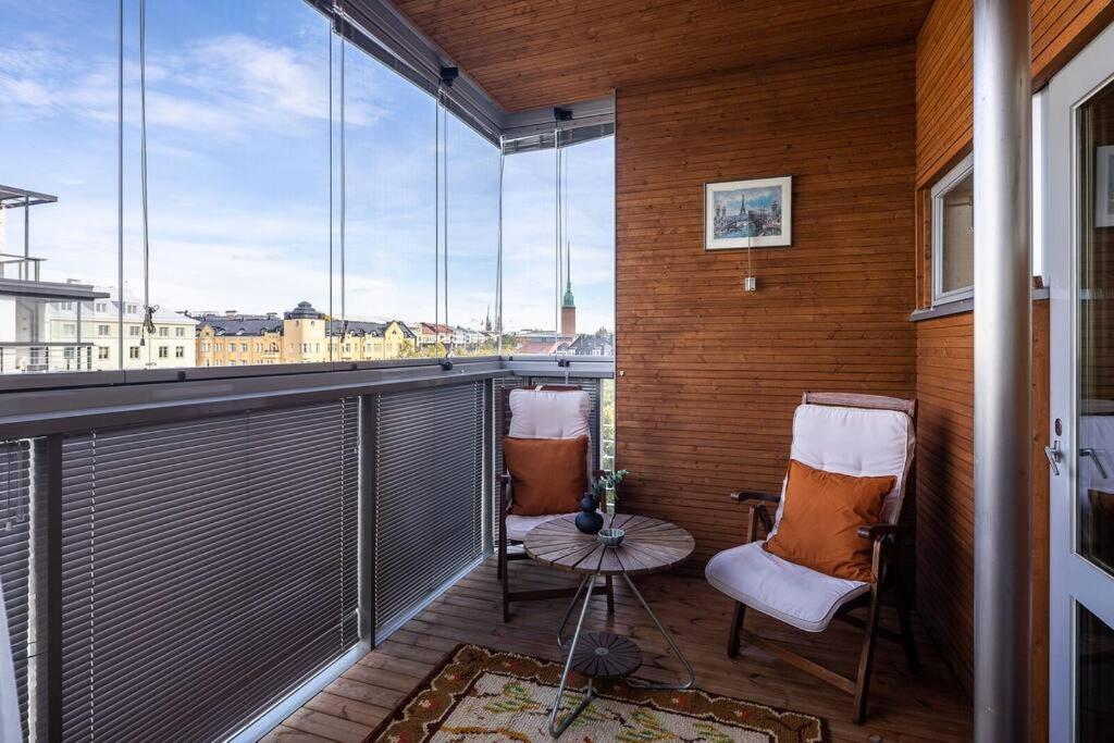 Spacious Home With Four Terrace, Sauna, Sea View 헬싱키 외부 사진